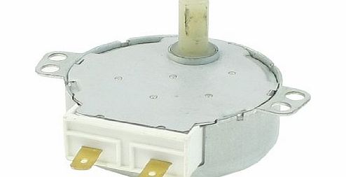 Sourcingmap CW/CCW 4W 5 RPM Microwave Oven Turntable Synchronous Motor AC 220V/240V