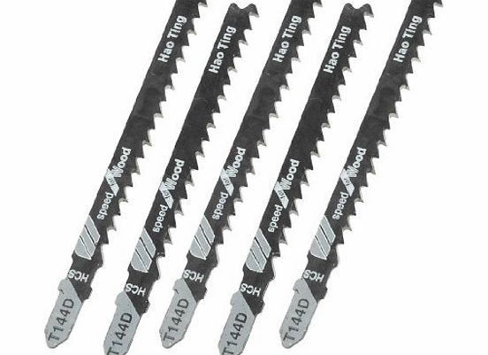 Sourcingmap Electric Power Tool 4`` Long T144D Jigsaw Blades 5 Pcs