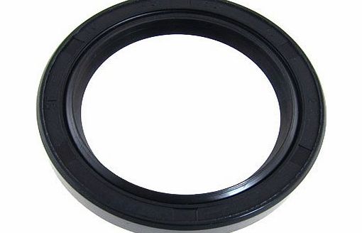 Sourcingmap Garter Spring Rubber Coated Metric Double Lip TC Oil Shaft Seal 45x60x10mm
