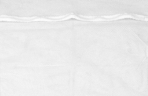 Sourcingmap Laundry White Meshy Underwear Silk Stockings Clothes Washing Bag 50cm x 50cm