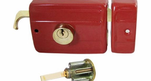 Sourcingmap Residential Gate Safety Deadbolt Latch Lock Keys Set