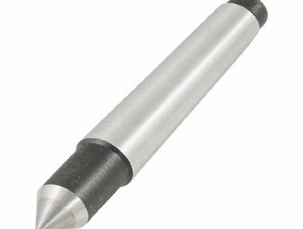 Sourcingmap Silver Tone Black Alloy MT1 Morse Taper Lathes Dead Center