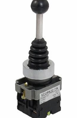 Sourcingmap SPST 2 N.O. NO 2 Position Momentary Type Monolever Joystick Switch
