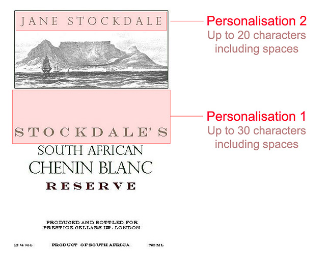south African Chenin Blanc White - Case of 06