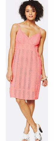 South Broderie Trim Sun Dress