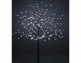 South Eastern Horticultural New 1.5M Led Cherry Tree Artificial Christmas Tree Indoor / Outdoor 150 White LedS