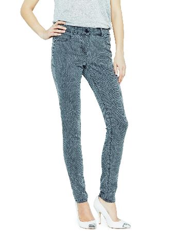 South Ella Mesh Look Skinny Jeans