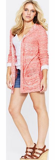 Hooded Edge To Edge Cardigan