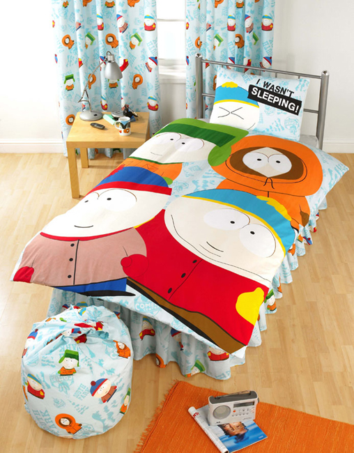 South Park Single Duvet Cover and Pillowcase Bedding