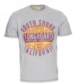 South Shore California 75 Mens Vintage Print T-Shirt