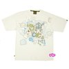 All Over `The Grip` Logo T-Shirt (White)
