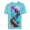 Southpole Sexy Chick T-Shirt (Aruba Blue)