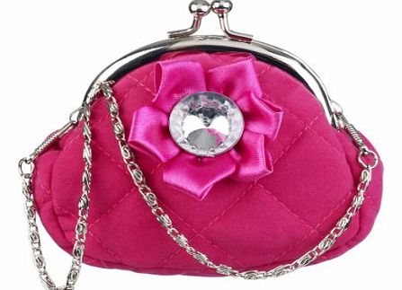 Girls Pink Princess Ball Clasp Handbag