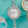 sovereign Silver Diamond Watch