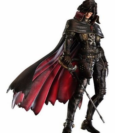  Captain Harlock Play Arts Kai Harlock Action Figure