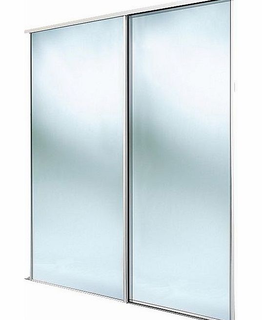 Spacepro 2 Door Framed Sliding Mirror Wardrobe