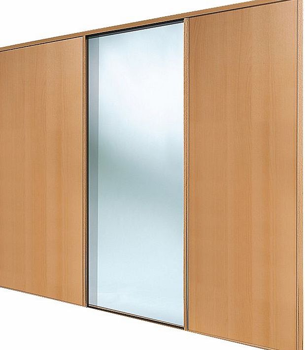 Spacepro 3 Door Sliding Wardrobe Doors Beech /
