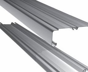 SPACEPRO Wardrobe Sliding Door Track (L)1.803m