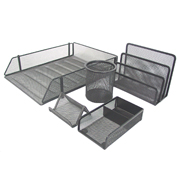 Spaceworx Five-Piece Desk Set