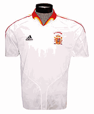 Spain Adidas Spain away 04/05