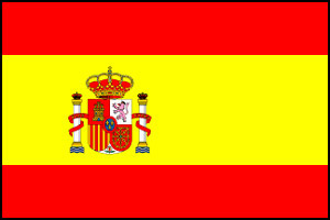 Spain paper flag, 11