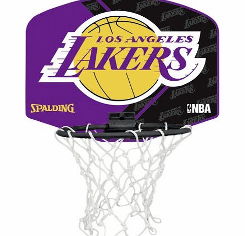 Spalding LA Lakers NBA Mini Board - Purple