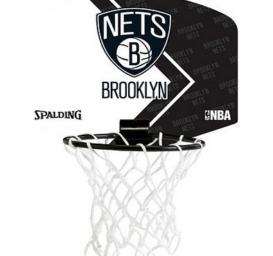 Spalding NBA Brooklyn Nets Mini Backboards