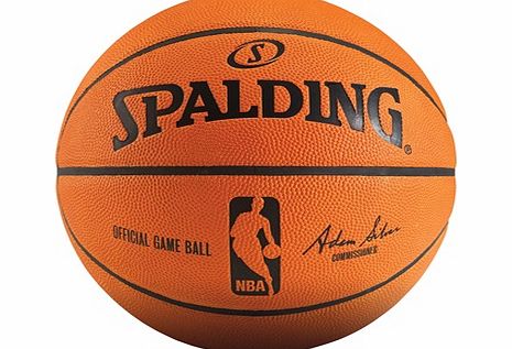 Spalding NBA Gameball Basketball - Size 7 - Adam