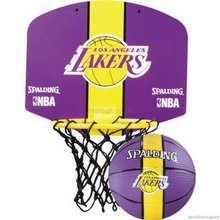 Spalding NBA LA LAKERS MINI BACKBOARD SET