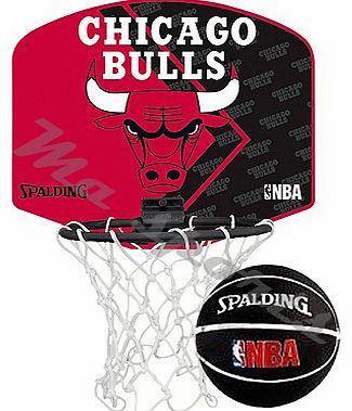 Spalding NBA Team mini basketball set (Chicago Bulls)