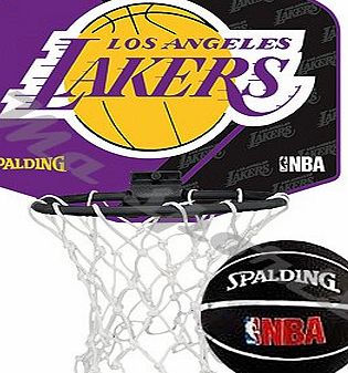 Spalding NBA Team mini basketball set (L.A Lakers)