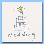 Spangley Spangley Wedding Cake