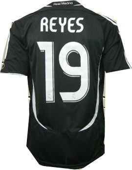 Spanish teams  06-07 Real Madrid away (Reyes 19)