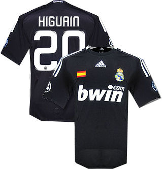 Adidas 08-09 Real Madrid 3rd (Higuain 20)