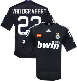 Adidas 08-09 Real Madrid 3rd (Van der Vaart 23)
