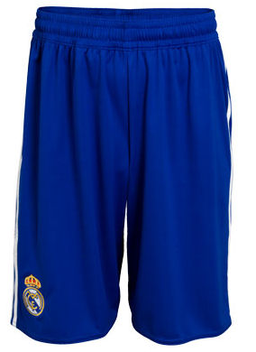 Spanish teams Adidas 08-09 Real Madrid away shorts - Kids