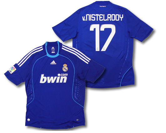 Adidas 08-09 Real Madrid away (V.Nistelrooy 17)