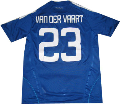 Adidas 08-09 Real Madrid away (Van der Vaart 23)