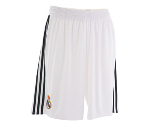 Spanish teams Adidas 08-09 Real Madrid home shorts - Kids