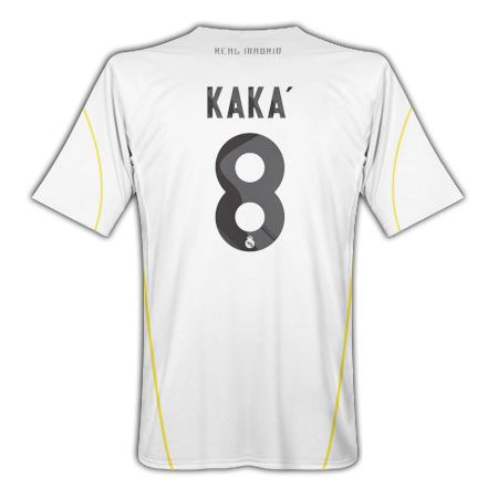Spanish teams Adidas 09-10 Real Madrid home (Kaka 8)