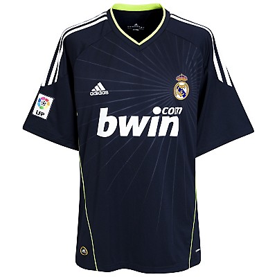 Adidas 2010-11 Real Madrid Adidas Away Football Shirt