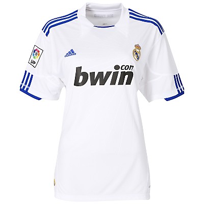Adidas 2010-11 Real Madrid Adidas Womens Home Shirt