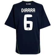 Adidas 2010-11 Real Madrid Away Shirt (Diarra 6)