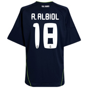 Adidas 2010-11 Real Madrid Away Shirt (R.Albiol 18)