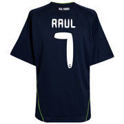 Adidas 2010-11 Real Madrid Away Shirt (Raul 7)