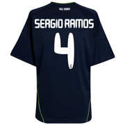 Adidas 2010-11 Real Madrid Away Shirt (Sergio Ramos 4)
