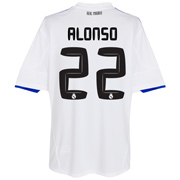 Adidas 2010-11 Real Madrid Home Shirt (Alonso 22)