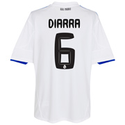Adidas 2010-11 Real Madrid Home Shirt (Diarra 6)