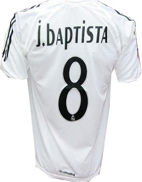 Adidas Real Madrid home (Baptista 8) 05/06