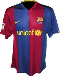 Nike 06-07 Barcelona home (Unicef)